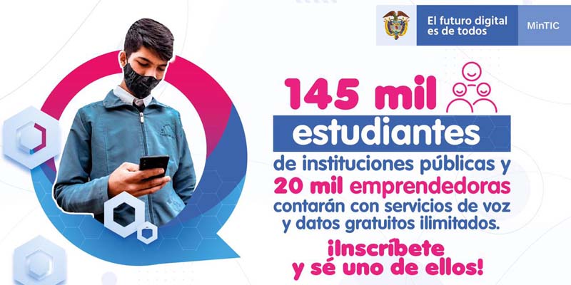 MinTic llevará servicios de voz y datos móviles a 145.000 estudiantes




