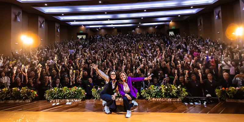 1.200 mujeres al servicio de Cundinamarca celebraron su día a todo dar

