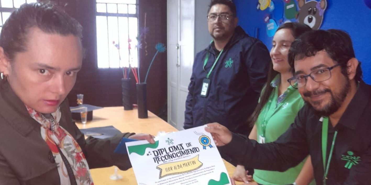 Usuarias del Centro Femenino José Joaquín Vargas se graduaron en programas agropecuarios




