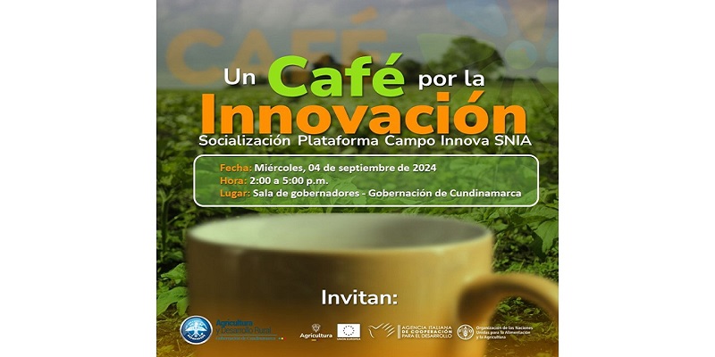 Con un ‘Café por la Innovación’ se impulsará la plataforma Campo Innova para el futuro del sector agrícola en Cundinamarca