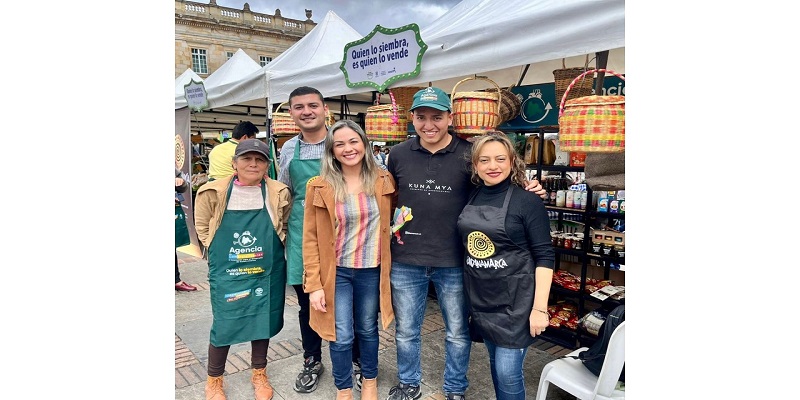 Productos cundinamarqueses en el Gran Mercado Campesino de Bogotá 