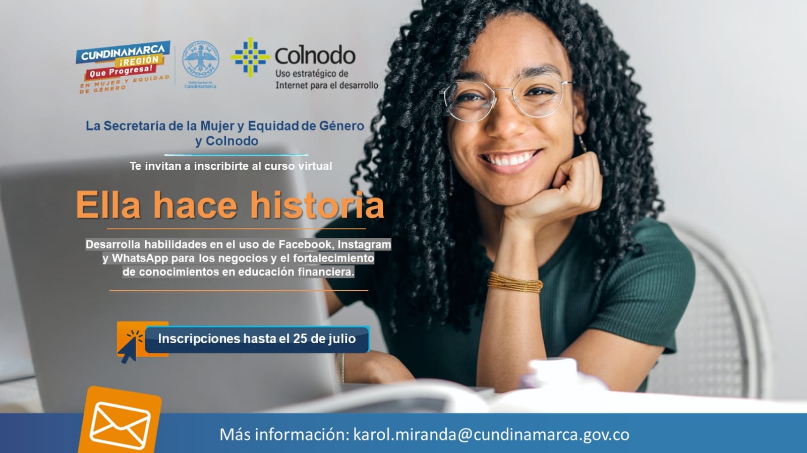 Imagen: Curso virtual “Ella Hace Historia” 