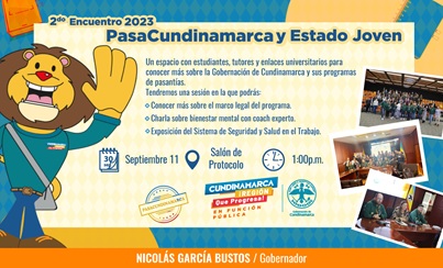 Imagen: 2do Encuentro PasaCundinamarca 2023